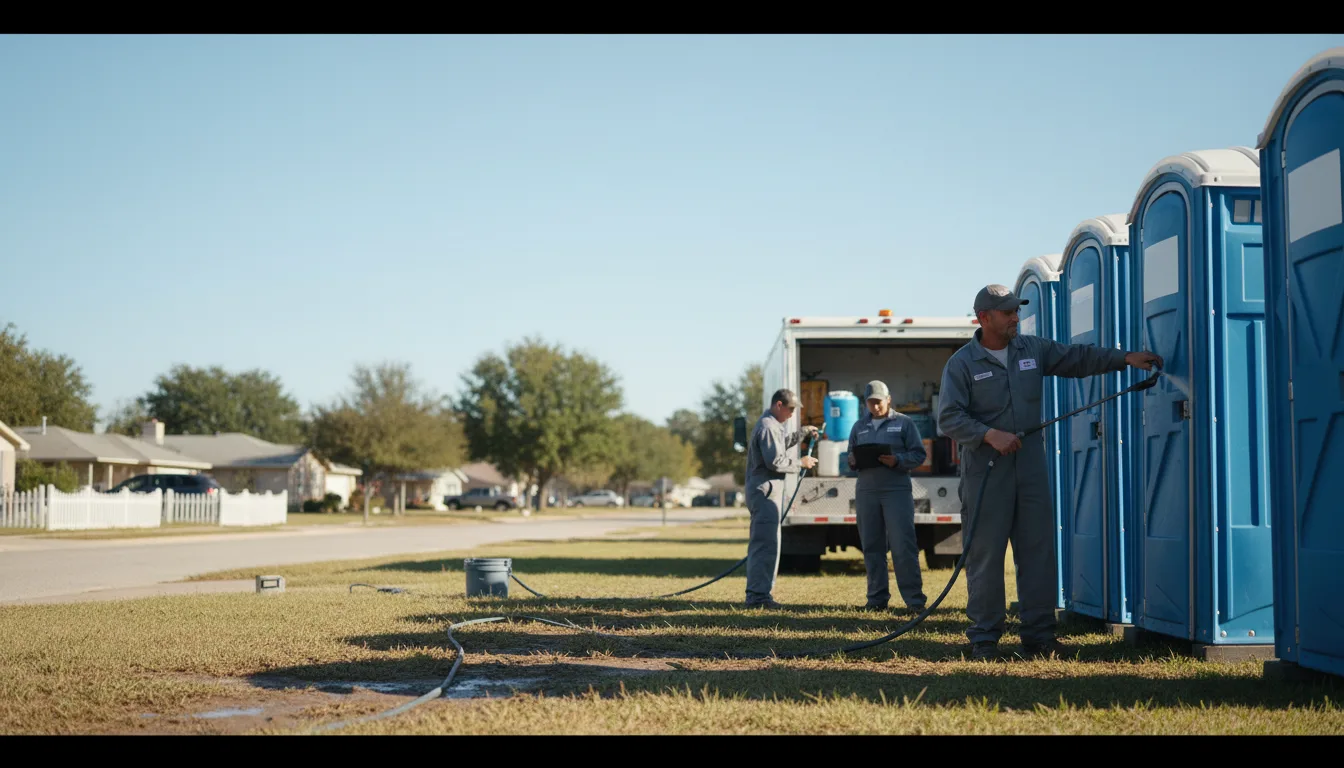 Long-Term Portable Toilet Rental in Verona, OH near me